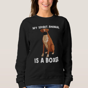 Boxer For Men Women Boxer Dog Breed Pet 1 Sweatshirt