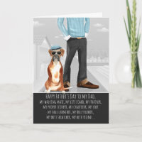 Boxer from the Dog Father's Day Funny