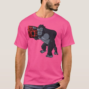 Boxer Ghetto Blaster Boxing Boombox - 80S 90S Hip  T-Shirt