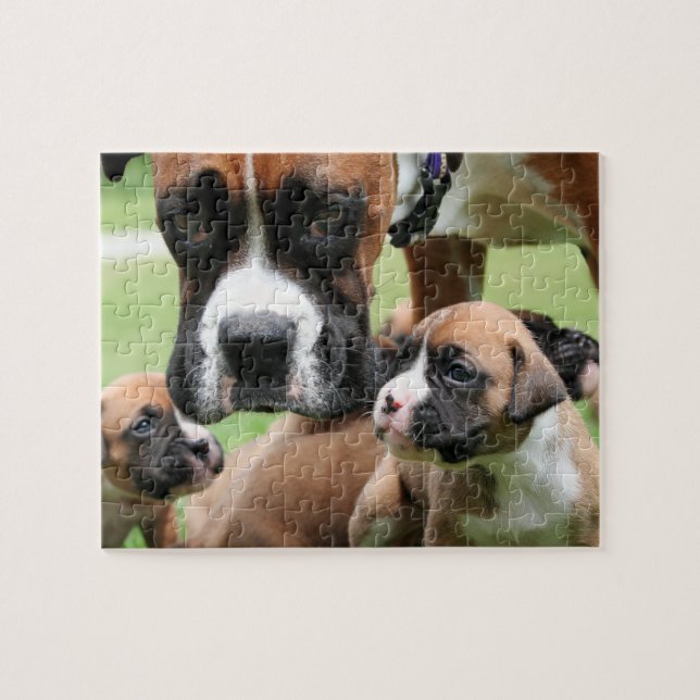 Boxer - Helicopter Mum Jigsaw Puzzle (Horizontal)