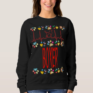 Boxer I Love My Boxer Dog Owner Mum Dad Puppy Sweatshirt