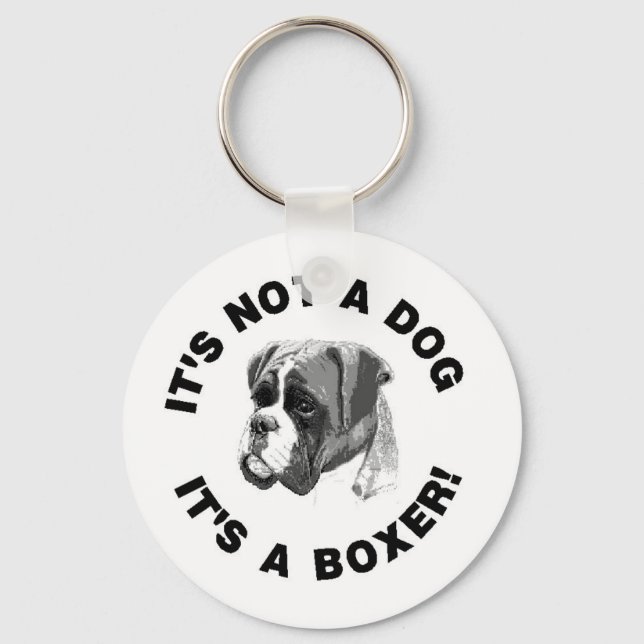 Boxer Idea 1 Key Ring (Front)