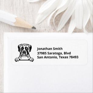 Boxer   Image on Return Address