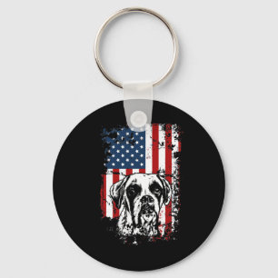 Boxer Key Ring
