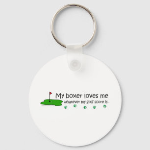 Boxer Key Ring