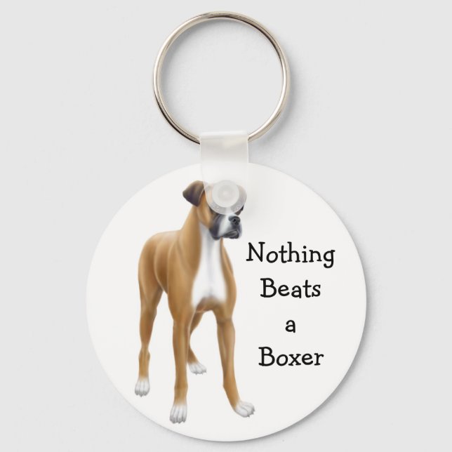 Boxer Keychain (Front)