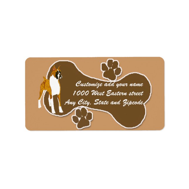 Boxer Label (Front)