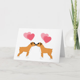 Boxer Love Card