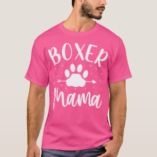 Boxer Mama Mum Funny German Boxer Humour T-Shirt