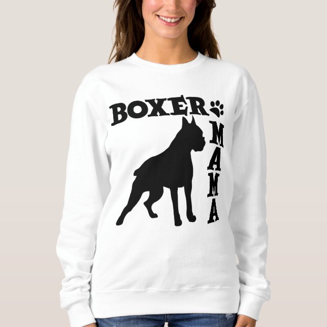 BOXER MAMA SWEATSHIRT (Front)
