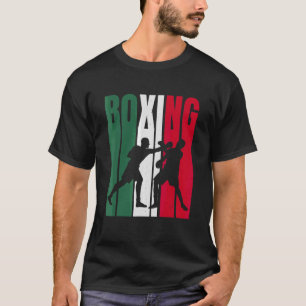Boxer Mexican Flag Boxing 5 T-Shirt