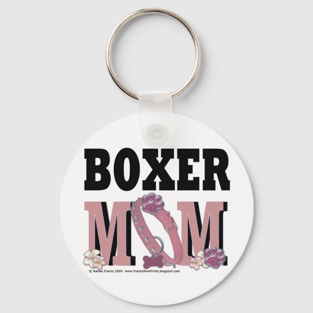 Boxer MOM Key Ring (Front)
