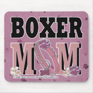 Boxer MOM Mouse Pad