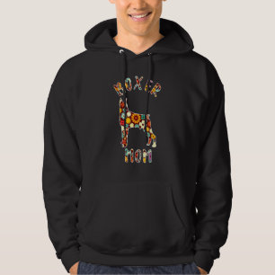 Boxer Mum Boxer Mama Dog Mum Funny Boxer Owner Hoodie