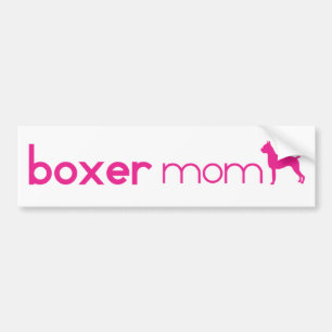 Boxer Mum Bumper Sticker