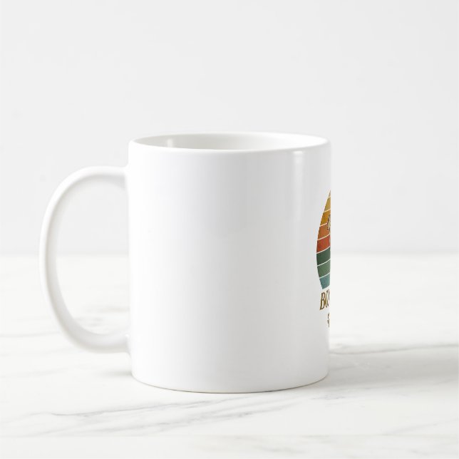 Boxer Mum Dog Retro Sunset Paw Prints_1 Coffee Mug (Left)