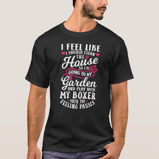 Boxer Mum Dog T-Shirt (Front)
