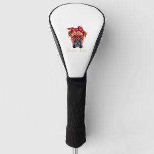 Boxer Mum Golf Head Cover