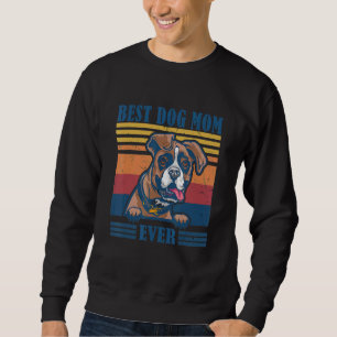 Boxer Mum Mum Ever  Dog Mum Mother's Day Sweatshirt