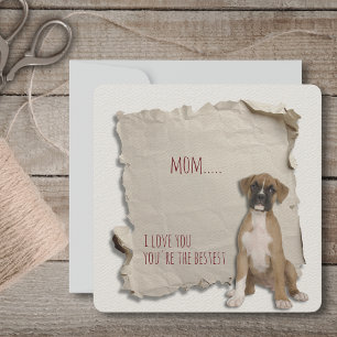 Boxer Mum Special Card