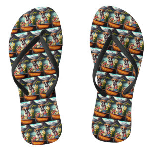 Boxer on a Paddle: A Scenic Adventure Jandals