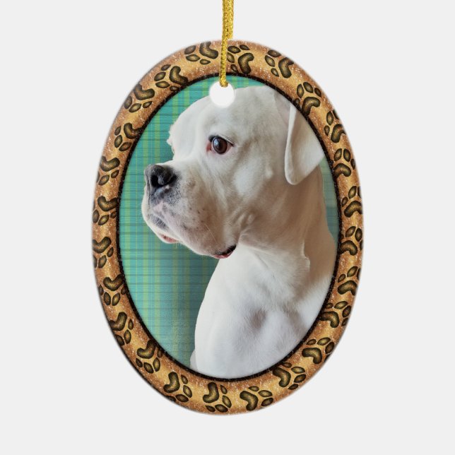 Boxer Ornament (Front)