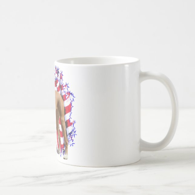 Boxer Patriot Coffee Mug (Right)