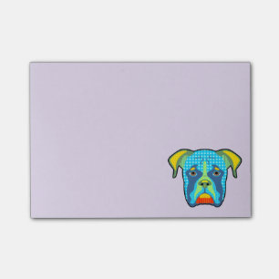 Boxer Pattern Pop Art Post-it Notes