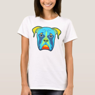 Boxer Pattern Pop Art T-Shirt
