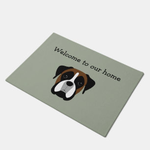 Boxer Pet Home Welcome Mats