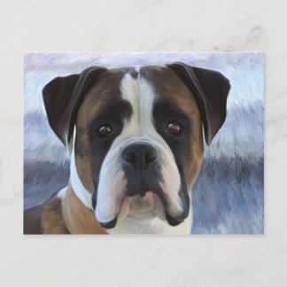 Boxer Postcard