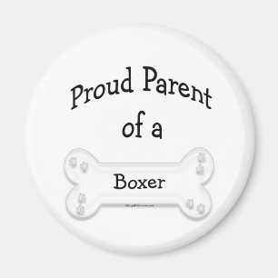 Boxer Proud Parent - Magnet