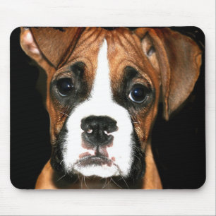 Boxer pup mousepad