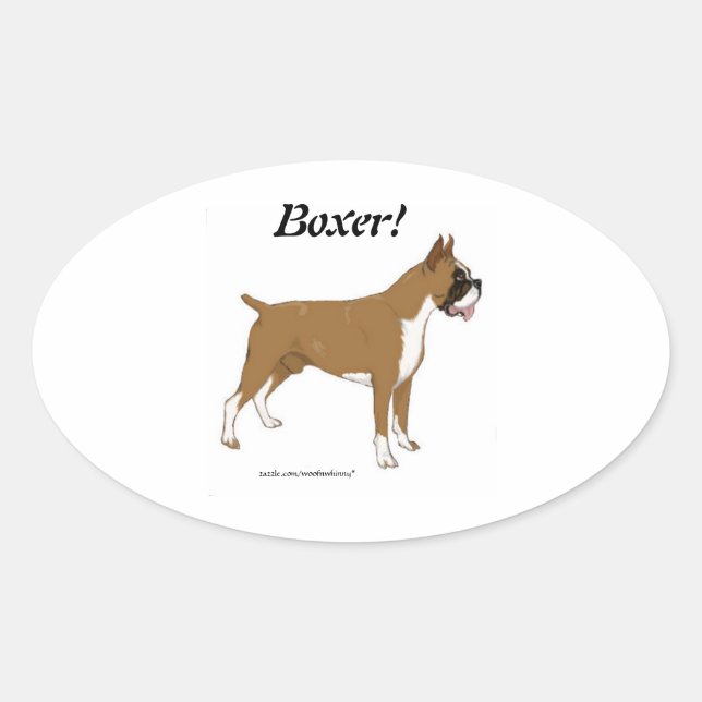 Boxer! Sticker (Front)