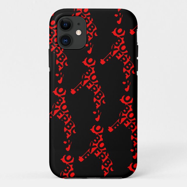 Boxer Text Hund Dog Case-Mate iPhone Case (Back)