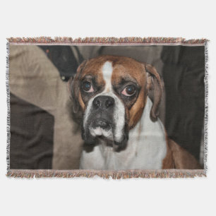 Boxer Throw Blanket