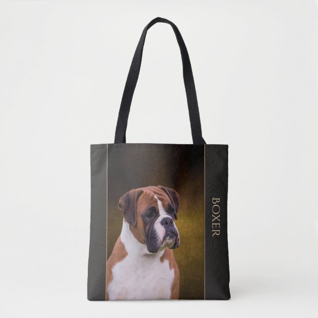 Boxer Tote Bag (Front)