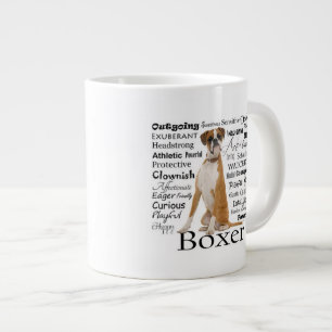 Boxer Traits Jumbo Mug