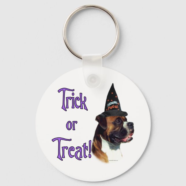 Boxer Trick Key Ring (Front)