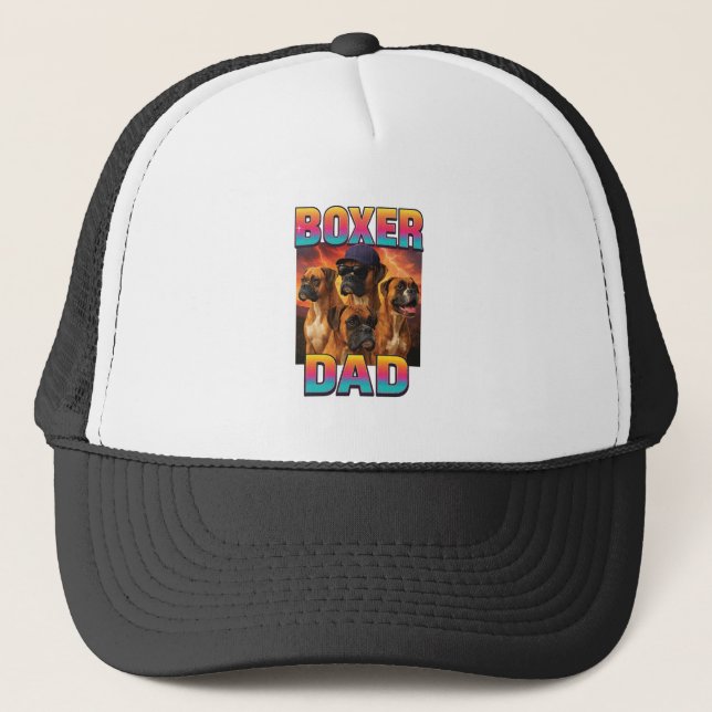 Boxer Trucker Hat (Front)