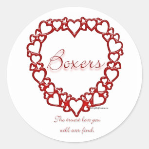 Boxer True Love - Sticker
