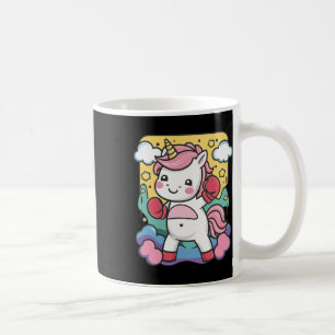 Boxer Unicorn With Boxing Gloves Loves Boxing Coffee Mug