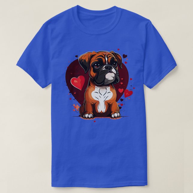 Boxer valentines day 2 T-Shirt (Design Front)