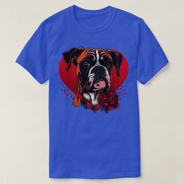 Boxer valentines day 3 T-Shirt (Design Front)