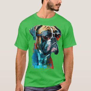 Boxer with Sunglasses 1 T-Shirt