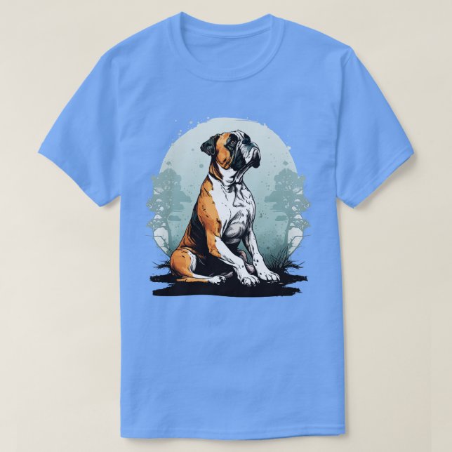 Boxer yoga T-Shirt (Design Front)