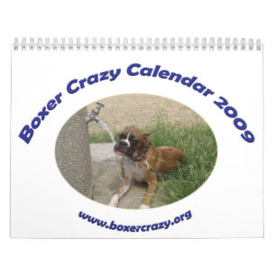 BoxerCrazy 2009 Calendar