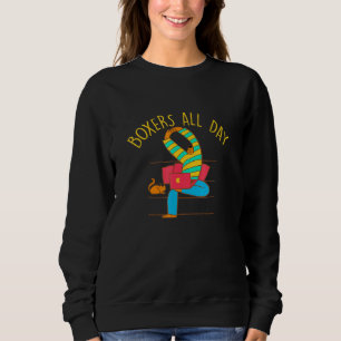 Boxers All Day Work From Home Clothes Wfh Outfit 5 Sweatshirt