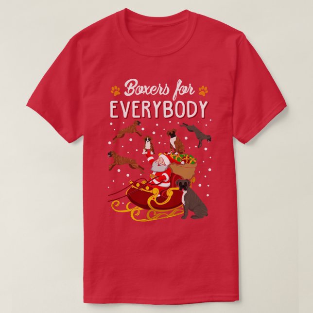Boxers for Everybody T-Shirt (Design Front)
