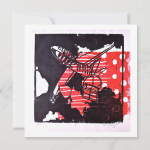 "Boxes" flat card